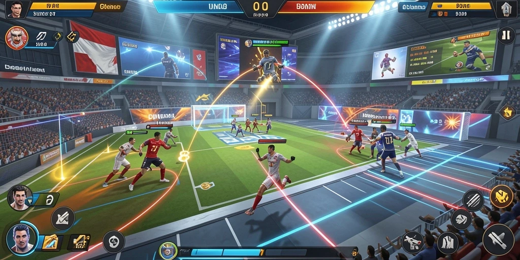 Kemampuan untuk berinteraksi dengan pemain lain di dalam game.