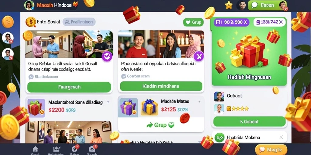 Pengalaman multiplayer yang seru dan berkesan.