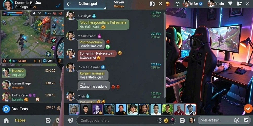 Grafis berkualitas tinggi dalam aksi permainan.