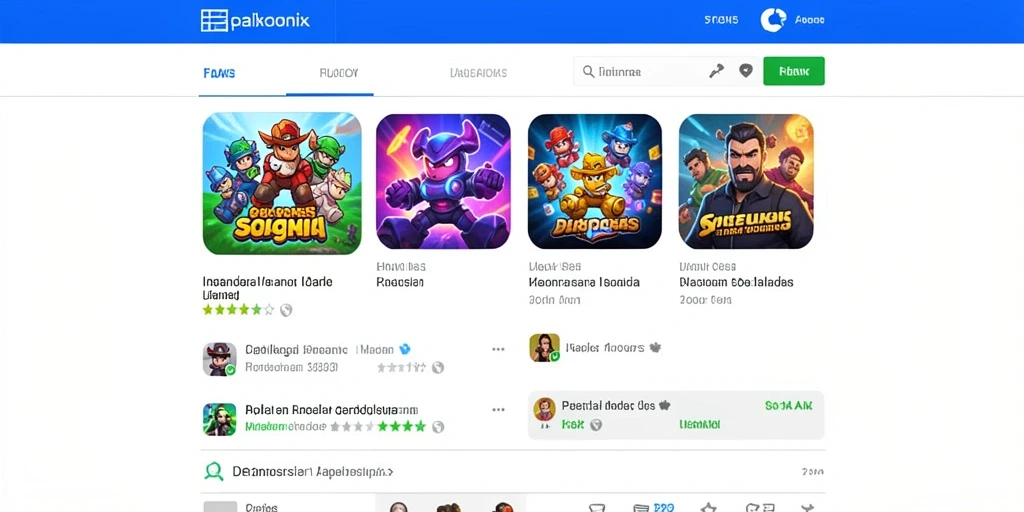 Lingkungan permainan yang penuh warna dan imersif.