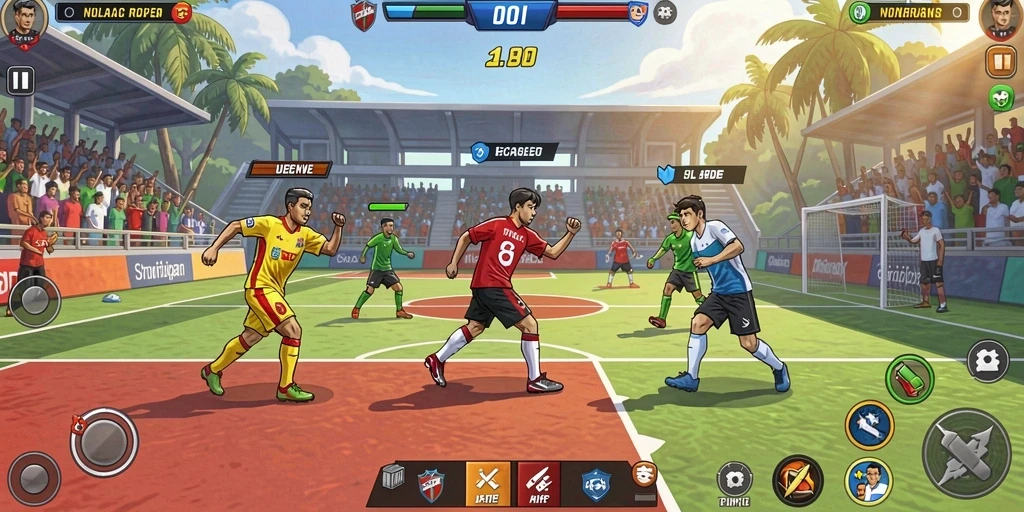 Fitur sosial untuk berinteraksi dengan teman.