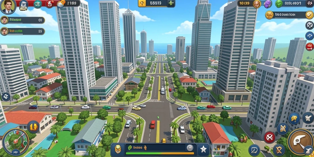 Level menantang yang memacu adrenalin.
