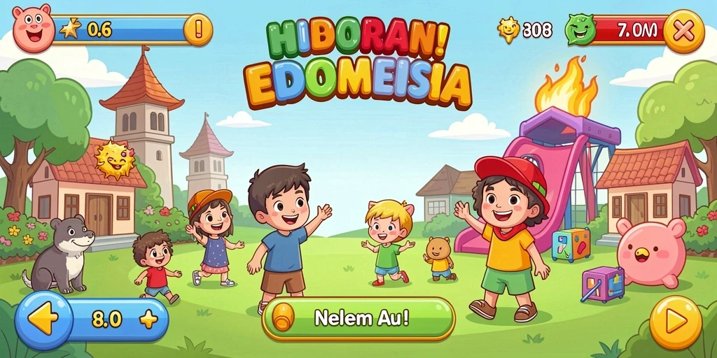 Pengalaman bermain yang menyenangkan dan seru.