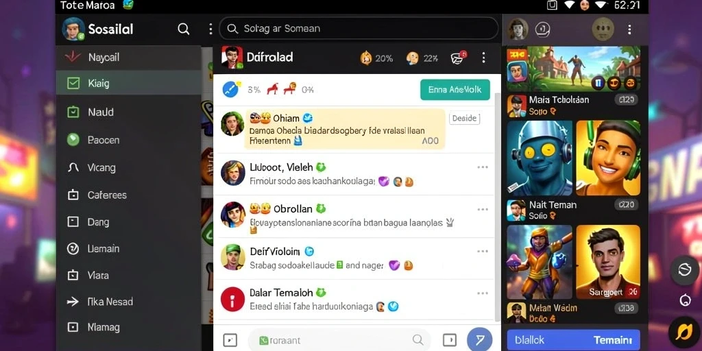 Screenshot menampilkan fitur bonus harian yang baru.