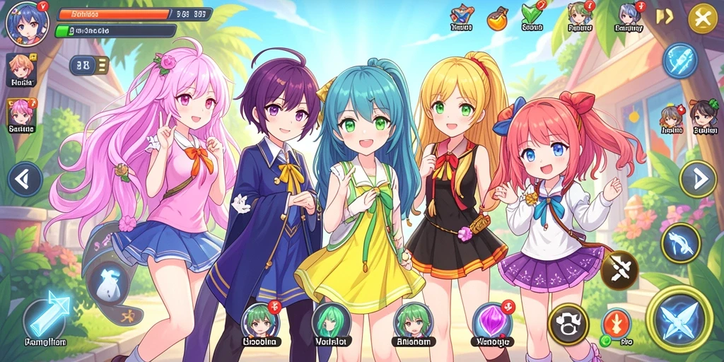 Fitur multiplayer yang memungkinkan bermain dengan teman.