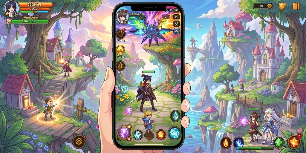 Screenshot dari mode permainan yang intens dan seru.