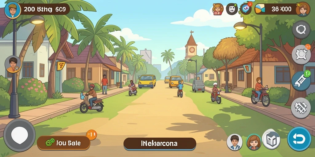 Aksi seru dalam mode multiplayer.