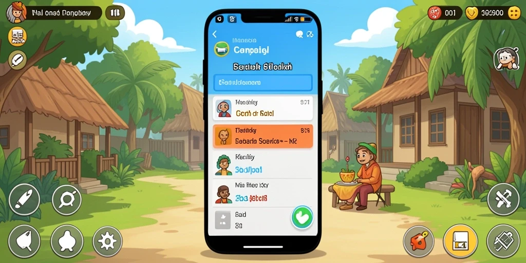 Mode multiplayer yang seru bersama teman.