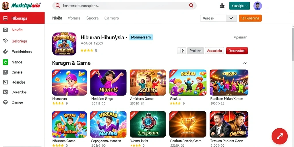 Tampilan antarmuka yang intuitif dan user-friendly.